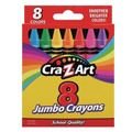 Arts & Crafts Supplies | Cra-Z-Art 10203WM48 Jumbo Crayons - Assorted Colors (8/Pack) image number 0