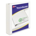 Back to School Sale | Avery 17142 3 Slant Rings 1.5 in. Capacity 11 in. x 8.5 in. TouchGuard Protection Heavy-Duty View Binders - White image number 0