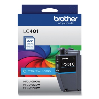 Brother LC401CS LC401CS 200-Page-Yield Ink - Cyan