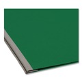 File Folders | Smead 81452 8.5 in. x 11 in. 3 in. Capacity Two-Piece Prong Fastener Premium Pressboard Report Cover - Green image number 2