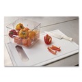 Boxes & Bins | Rubbermaid Commercial FG631200CLR Square Storage Container 12 qt 10.5 x 11.31 x 7.75 Clear Plastic image number 3