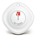 Office Electronics & Batteries | Verbatim 32132 My Finder Bluetooth Tracker - Black/White/Purple (3/Pack) image number 1