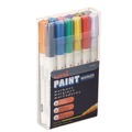 Back to School Sale | uni-ball 63721 Fine Bullet Tip Permanent Marker - Assorted Colors (12/Set) image number 0