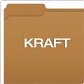 File Folders | Pendaflex FK211 1/3-Cut Tabs 1 Fastener Letter Size Kraft Fastener Folders (50/Box) image number 5