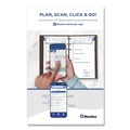 Notebooks & Pads | Blueline C1512.81T 16-Month: Sept 2025 to Dec 2026 11 in. x 9.06 in. Plan and Link Monthly Planner - Black Cover image number 8