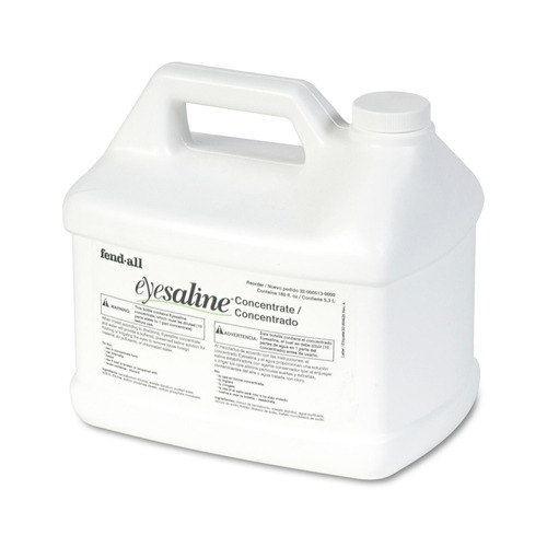 Safety & First Aid | Honeywell 32-000513-0000-H5 Fendall Eyesaline Stream II 180 oz Eyewash Station Refill (4/Carton) image number 0