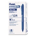 Pens | Pentel BL110-C 1 mm EnerGel-X Gel Pen - Bold/Blue Ink/Translucent Blue/Blue Barrel (1-Dozen) image number 1