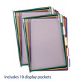 Binders | djois by Tarifold TFIW291 Wall Unit Reference Starter Set, 10 Wire-Reinforced Pockets image number 3