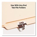 Labels | Smead 67088 1 in. x 1.25 in. R Color-Coded End Tab Filing Labels - White (500/Roll) image number 2
