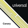 Art & Craft Paper | Universal UNV11201 8.5 in. x 11 in. 20-lb. Deluxe Colored Paper - Canary (500/Ream) image number 3