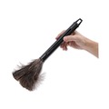  | Boardwalk BWK914FD 9 in. to 14 in. Retractable Plastic Handle Feather Duster - Black image number 1