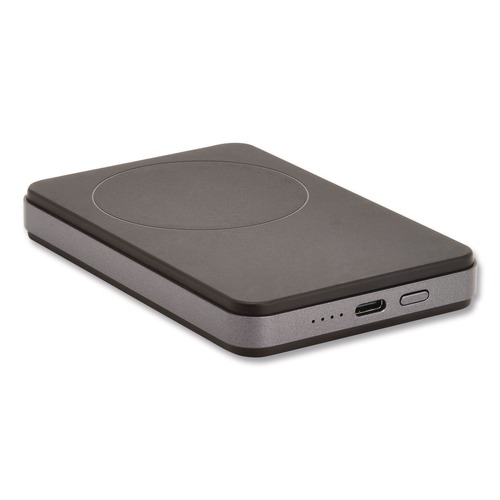 Office Electronics & Batteries | Tripp Lite UPB-04K0-1CM Portable Wireless Magnetic Charging Power Bank USB C Black image number 0