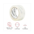 Tapes | Universal UNV63000 3 in. Core 1.88 in. x 60 yds. General-Purpose Box Sealing Tape - Clear (6/Pack) image number 4