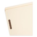 File Folders | Smead 19513 0.75 in. Expansion Straight Top Tab Fastener Folders, 2 Fasteners - Legal Size/Manila Exterior (50/Box) image number 2