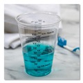 Labor Day Sale | Dart TP10DGM 10 oz. Graduated Plastic Medical and Dental Cups - Clear (1000/Carton) image number 2