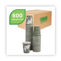  | Eco-Products EP-BNHC12-WD 12 oz. World Art Renewable and Compostable Insulated Hot Cups (600/Carton) image number 7