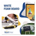 Project & Display Boards | Royal Brites 26984 15 in. x 20 in. 3/16 in. Thick Foam Board - White (10/Pack) image number 4