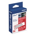 Labels | Brother P-Touch TZES231G 0.47 in. x 26.2 ft. TZe Standard Adhesive Laminated Labeling Tape - Black on White image number 1