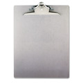 Clipboards | Saunders 22517 1 in. Clip Capacity Holds 8.5 in. x 11 in. Sheets Recycled Aluminum Clipboard with High-Capacity Clip - Silver image number 0