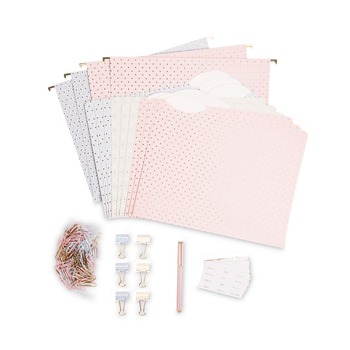 U Brands 4866U01-06 145-Piece Delicate Details Filing Kit (1-Kit)