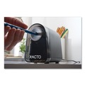 Pencil Sharpeners | X-ACTO 19501X 3.5 in. x 5.5 in. x 4.5 in. AC-Powered Mighty Mite Home Office Electric Pencil Sharpener - Black/Gray/Smoke image number 6