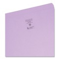 File Folders | Smead 17410 0.75 in. Expansion Reinforced Top Tab Colored File Folders - Lavender/Legal Size (100/Box) image number 2