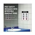 Labels | Avery 61513 Surface Safe 8 in. x 8 in. Inkjet/Laser Printers Removable Label Safety Signs - White (15/Pack) image number 5