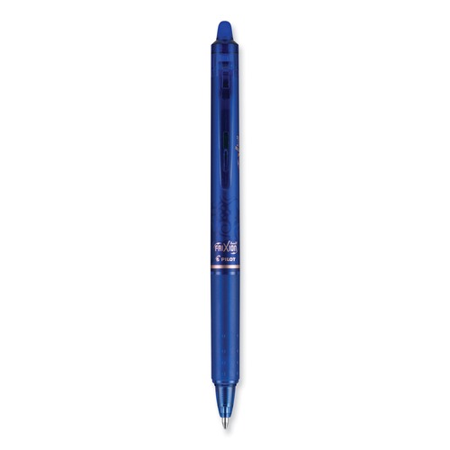 Pens | Pilot PIL11387 1 mm Bold FriXion Clicker Erasable Retractable Gel Pen - Blue Ink, Blue Barrel (1-Dozen) image number 0