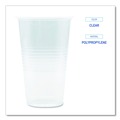Cups and Lids | Boardwalk BWKTRANSCUP20CT 20 oz. Translucent Plastic Cold Cups - Clear (1000/Carton) image number 8