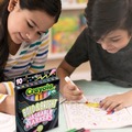 Washable Markers | Crayola 587735 Broad Bullet Tip Bold and Bright Washable Markers - Assorted Colors (10/Box) image number 5