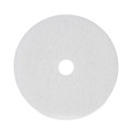 Just Launched | Boardwalk BWK4019WHI 19 in. Diameter Polishing Floor Pads - White (5/Carton) image number 1