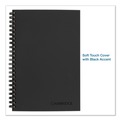 Notebooks & Pads | Cambridge 06096 8 in. x 5 in. Sheets QuickNotes List-Management Format Wirebound Guided Business Notebook - Dark Gray Linen Cover image number 4