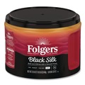 Coffee | Folgers 2550030439 22.6 oz. Canister Black Silk Coffee image number 0