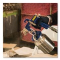 Disposable Gloves | Ammex BX342100 9.5 in. Long 3 mil Powder-Free Industrial Nitrile Gloves - Small/Black (1000/Carton) image number 4