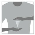  | SOLO 42R-2050 4.25 oz. Paper Rolled Rim Cone Water Cups - White (25/Carton) image number 5