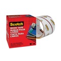 Just Launched | Scotch 845-300 3 in. Core 3 in. x 15 yds. Book Tape - Clear (1-Roll) image number 1