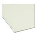 File Folders | Smead 13230 1/3-Cut Tabs Assorted Letter Size 1 in. Expansion Recycled Heavy Pressboard Folders - Gray-Green (25/Box) image number 3