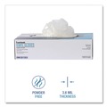 Disposable Gloves | Boardwalk BWK361SCT 3-3/5 mil Exam Vinyl Gloves - Small, Clear (1000/Carton) image number 6