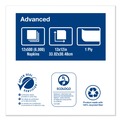 Paper Towels and Napkins | Tork D826E 1-Ply 13 in. x 12 in. Advanced Soft Minifold Dispenser Napkins - Natural (6000/Carton) image number 5