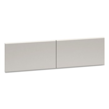 HON H386015.L.Q 30 in. x 15 in. 38000 Series Hutch Flipper Doors for 60 in. Open Shelf - Light Gray (2/Carton)