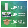 Paper Towels and Napkins | Seventh Generation 13739 2-Ply 11 x 5.4 100 Percent Recycled Paper Kitchen Towel Rolls (32/Carton) image number 3