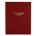Notebooks & Pads | AT-A-GLANCE SD37413 9.5 in. x 7.5 in. Standard 2026 Edition Medium/College Rule Daily Diary - Red Cover image number 0