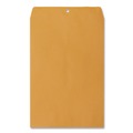 Just Launched | Universal UNV35268 #98 Square Flap Gummed/Clasp Envelope - Brown Kraft (100/Box) image number 3