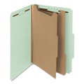 File Folders | Smead 19022 2 in. Expansion Recycled Pressboard Classification Folders - Gray-Green/Legal Size (10/Box) image number 5