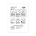 Packing Tapes | Command 17024ES 0.63 in. x 1.75 in. Removable Poster Strips Holds Up to 1 lbs. - White (12/Pack) image number 2