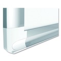 White Boards | MasterVision MA0594830 48 in. x 36 in. Ruled Magnetic Steel Dry Erase Planning Board - White Surface/Satin Aluminum Frame image number 2