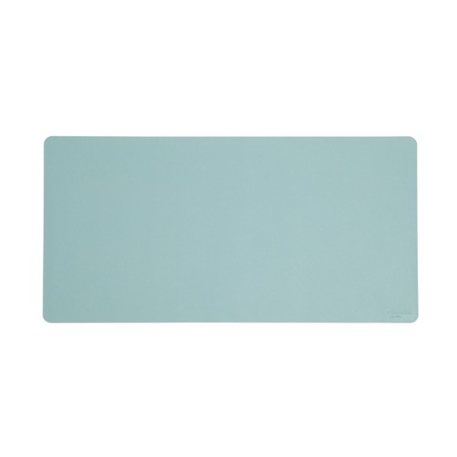 Back to School Sale | Smead 64835 31.5 in. x 15.7 in. Vegan Leather Desk Pads - Light Blue image number 0