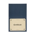 Frames | Universal UNV76897 8-1/2 in. x 11/8 in. x 10 in. A4 Certificate/Document Cover - Navy (6/Pack) image number 2