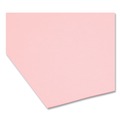 File Folders | Smead 12610 0.75 in. Expansion Reinforced Top Tab Colored File Folders - Letter Size/Pink (100/Box) image number 3