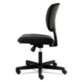 Just Launched | HON H5701.SB11.T Volt Series 250 lbs. Capacity 18 in. to 22.25 in. Seat Height Leather Task Chair - Black image number 1